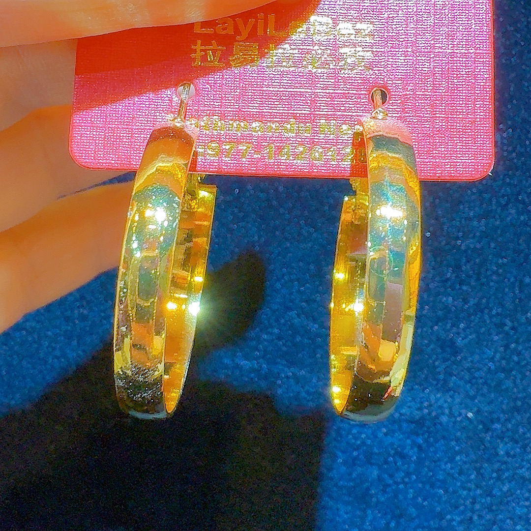 铜合金耳饰 【LayLaBez】铜合金耳饰气质女神复古耳坠时尚百搭耳环