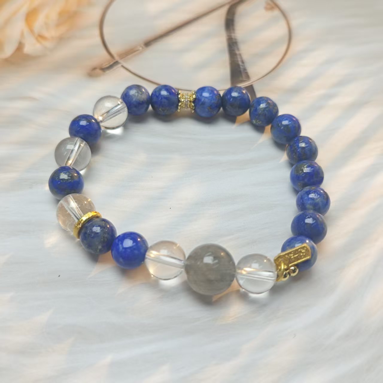 【你真的可以】青金石设计手链8+（多样性发其一）AX330