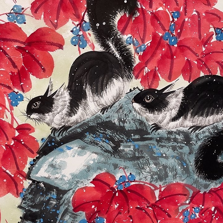 富***家精品国画精品作品欣赏