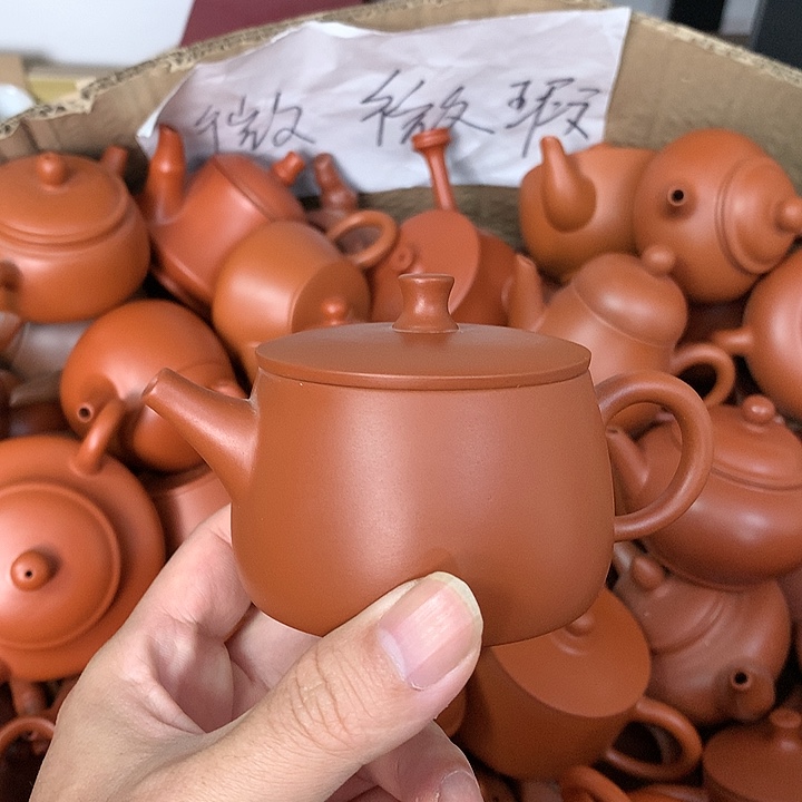 原矿朱泥茶壶茶具家用130