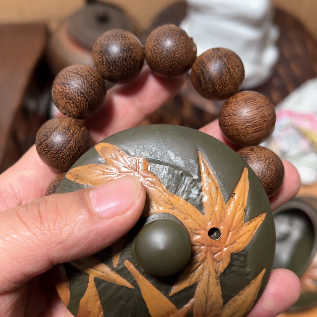 碟哇*瓷器木器工艺摆件