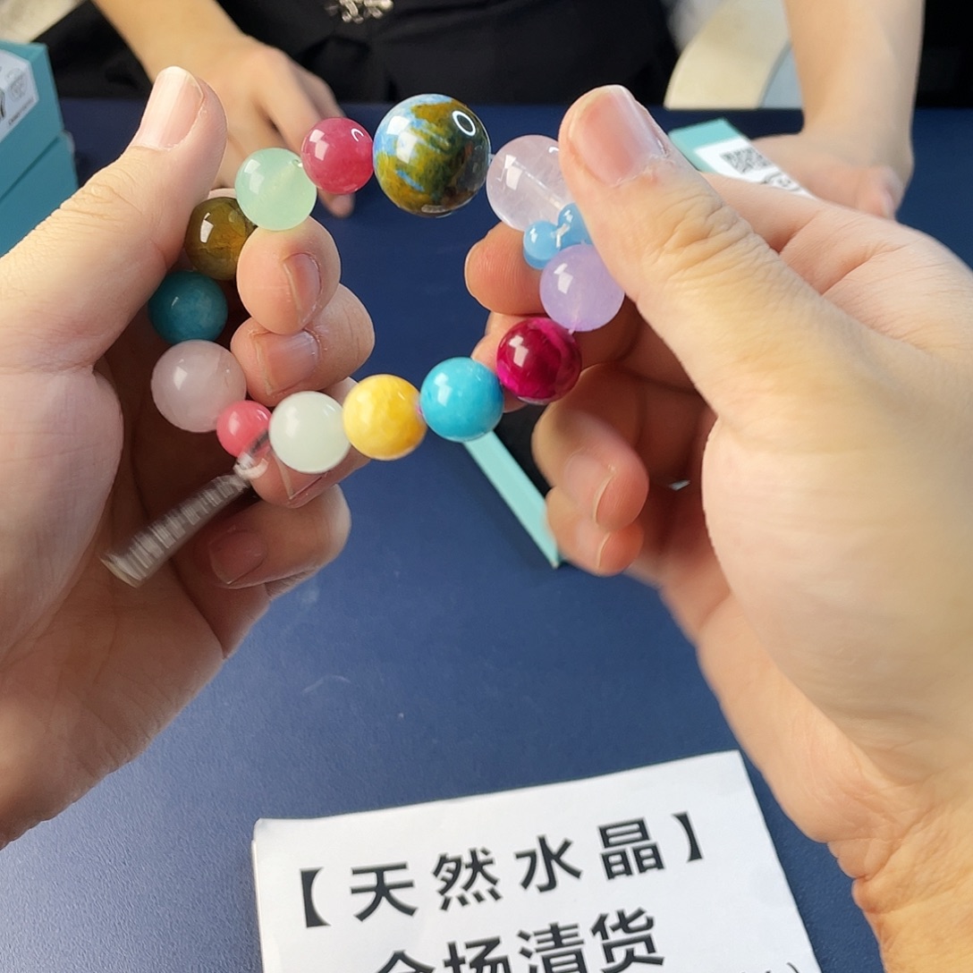 银S925镶嵌水晶手链