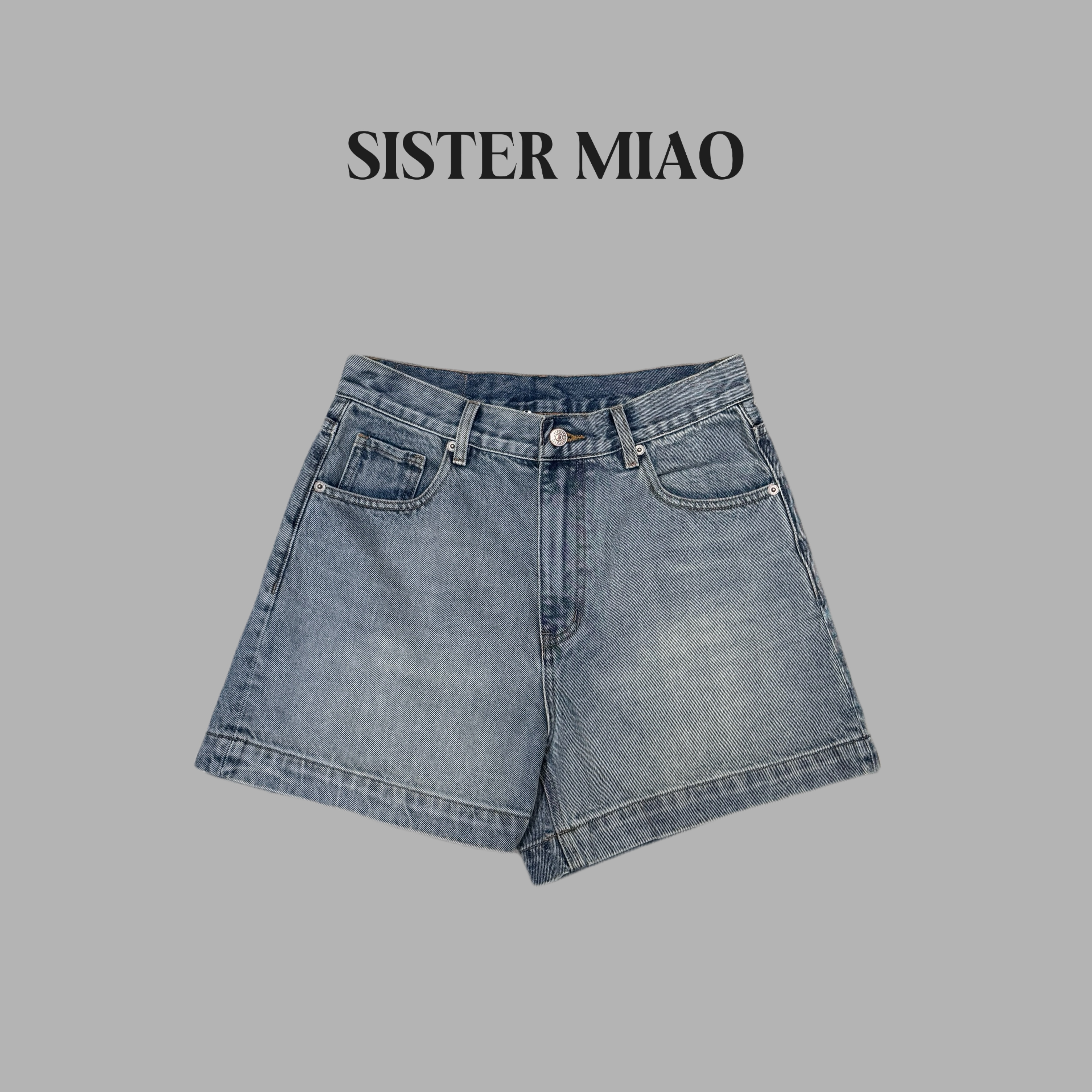 SISTER MIAO•牛仔短裤