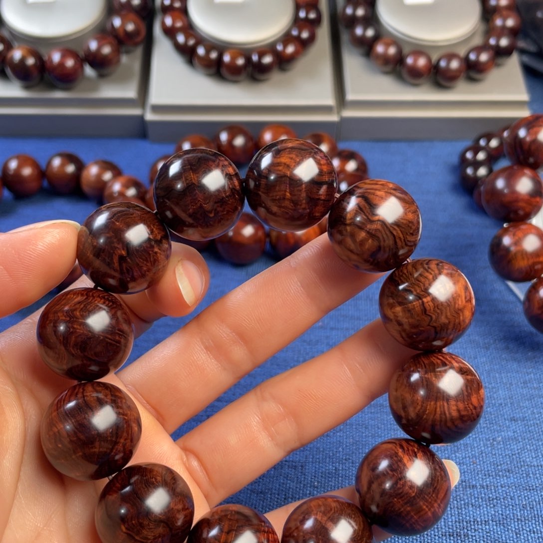 四***)手串/手链黄花梨/降香黄檀