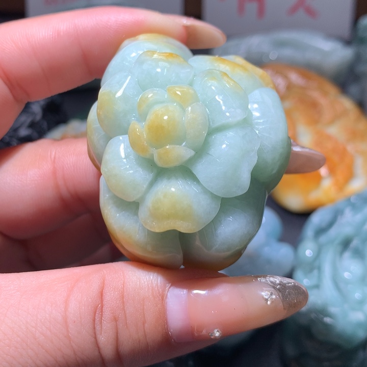 翡翠未镶嵌颈饰保真天然A货翡翠