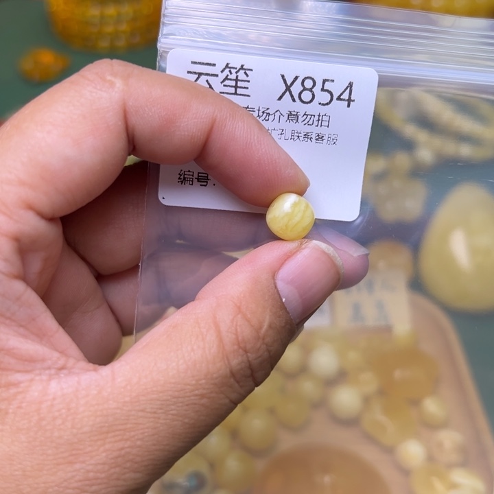 琥珀未镶嵌珠宝奇石