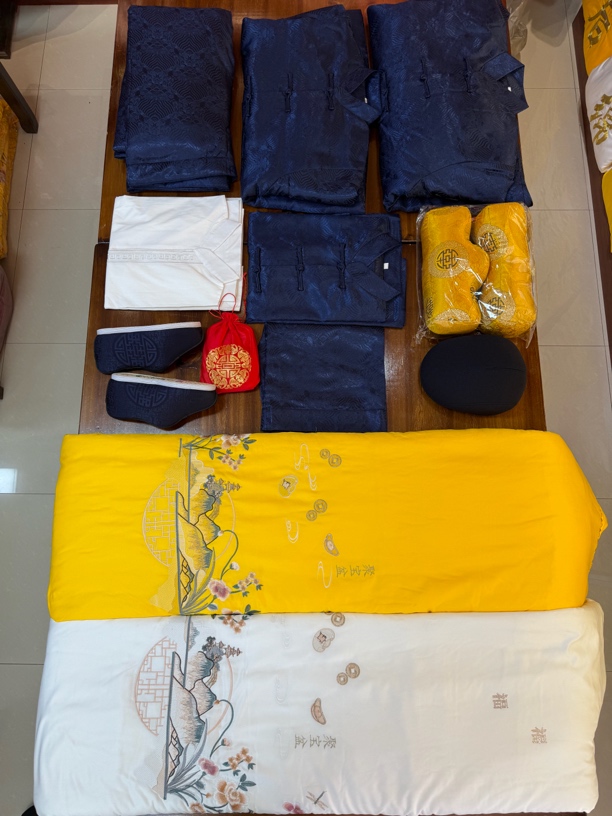 男士江崖海水百年礼服套装14件（下单前联系客服私拍默认发一件）