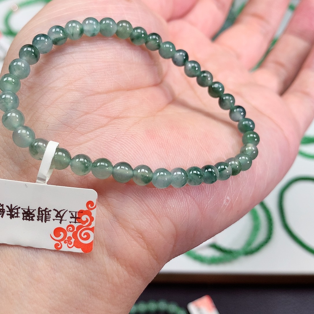 未镶嵌手链翡翠翡翠