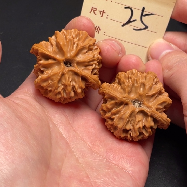 把件文玩核桃苹果园43尺以打底25