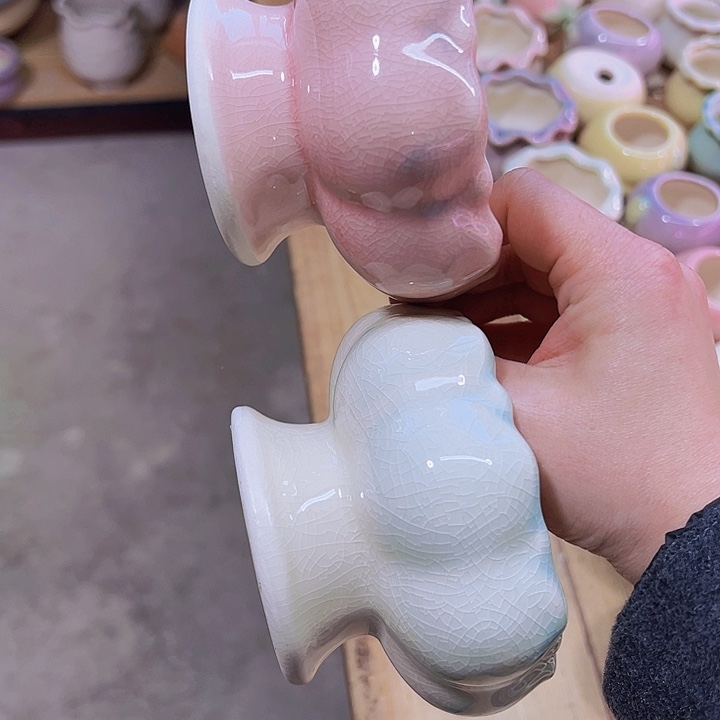 陶瓷花盆当场凑满12包邮