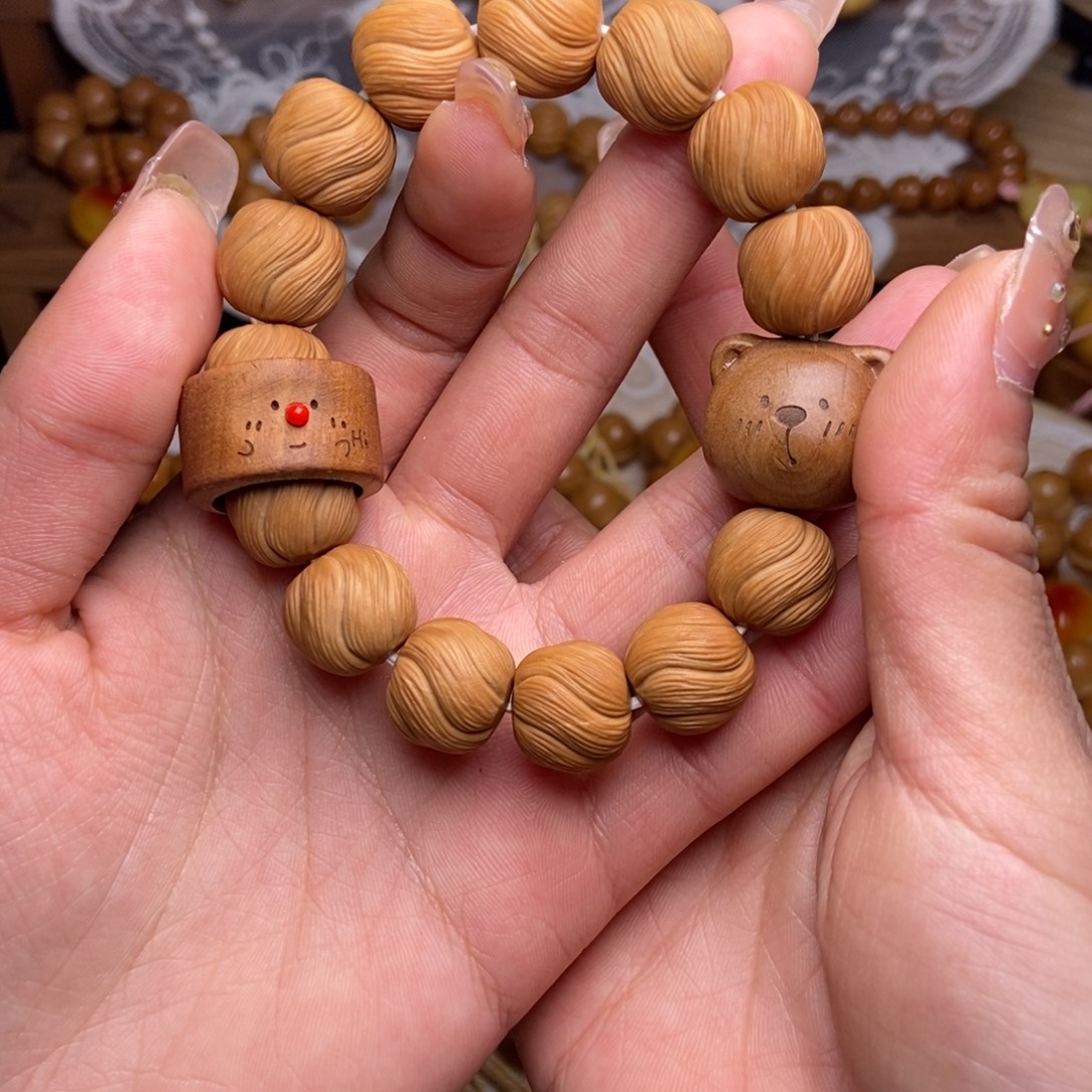 核桃拉丝卷卷酥14手串