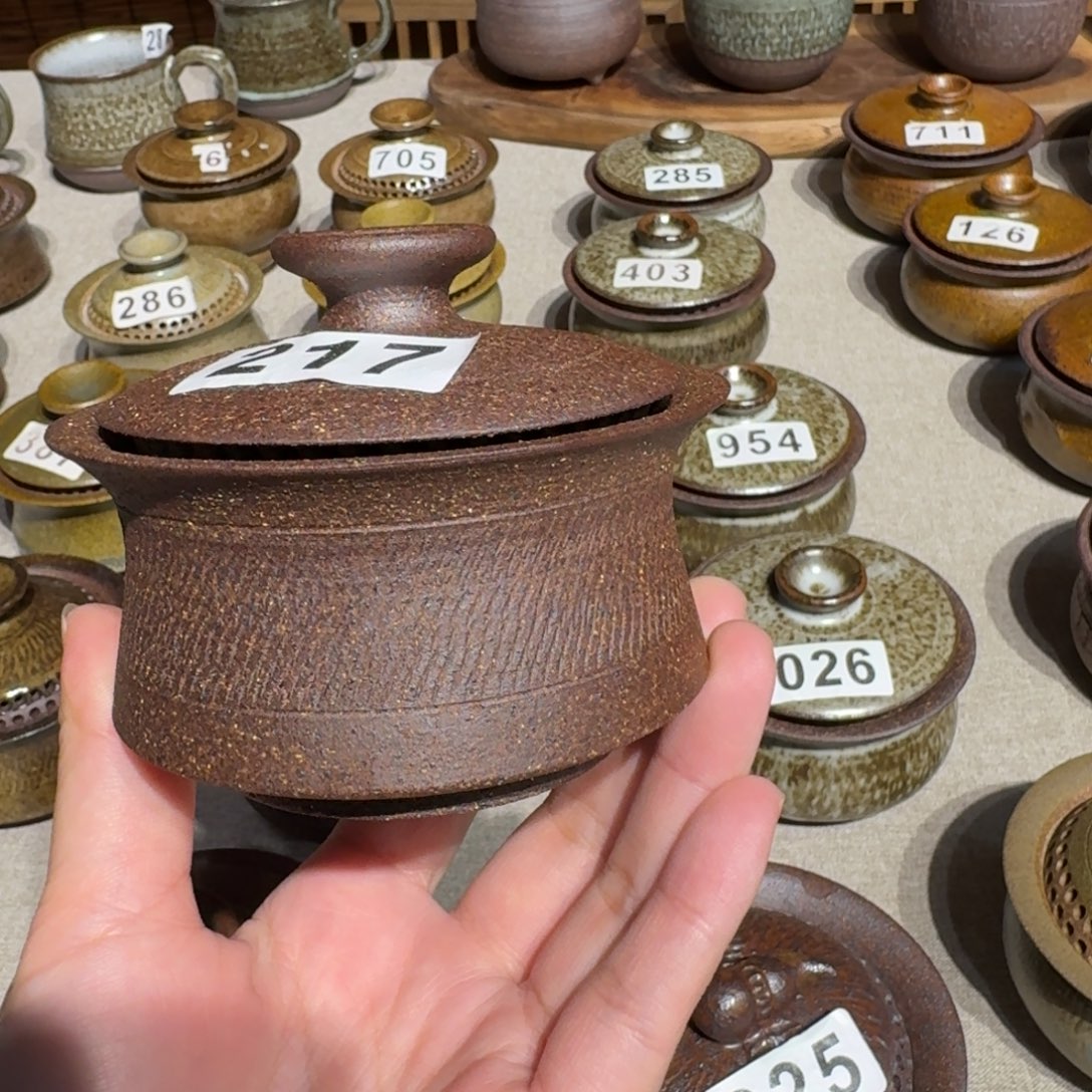 茶具粗瓷茶具素色盖碗
