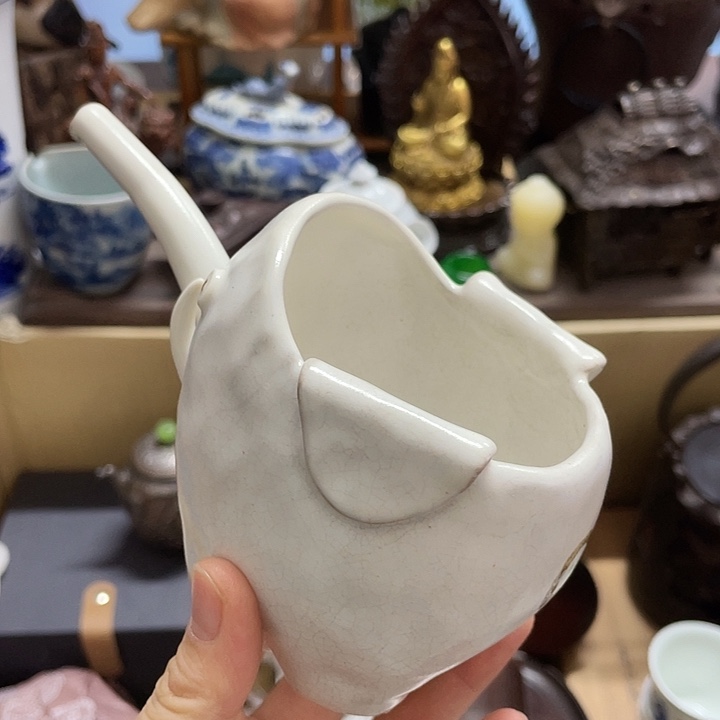 瓷中古工艺品摆件