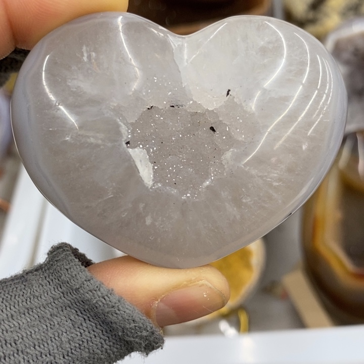 珠宝半成品紫晶未镶嵌