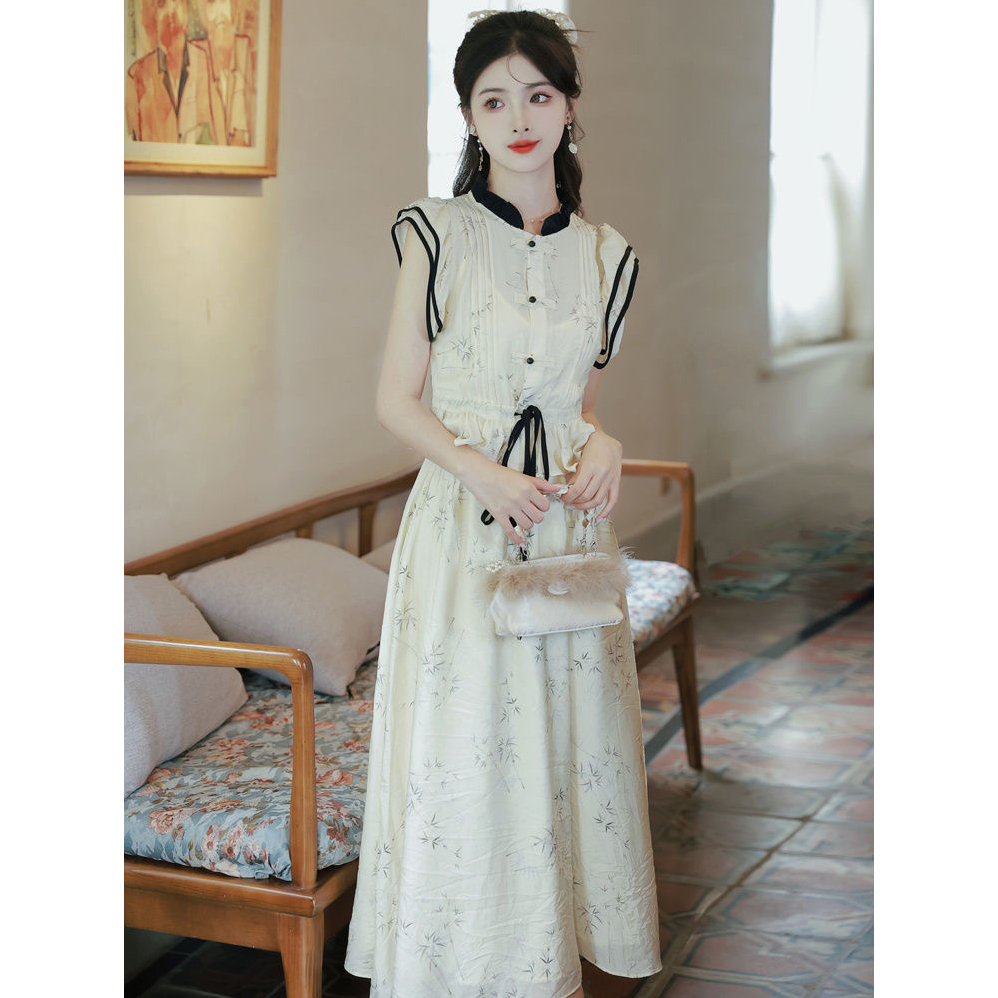 千语栀【奶芙】温文大方衣服新中式套装2025夏季必备新中式两件套装