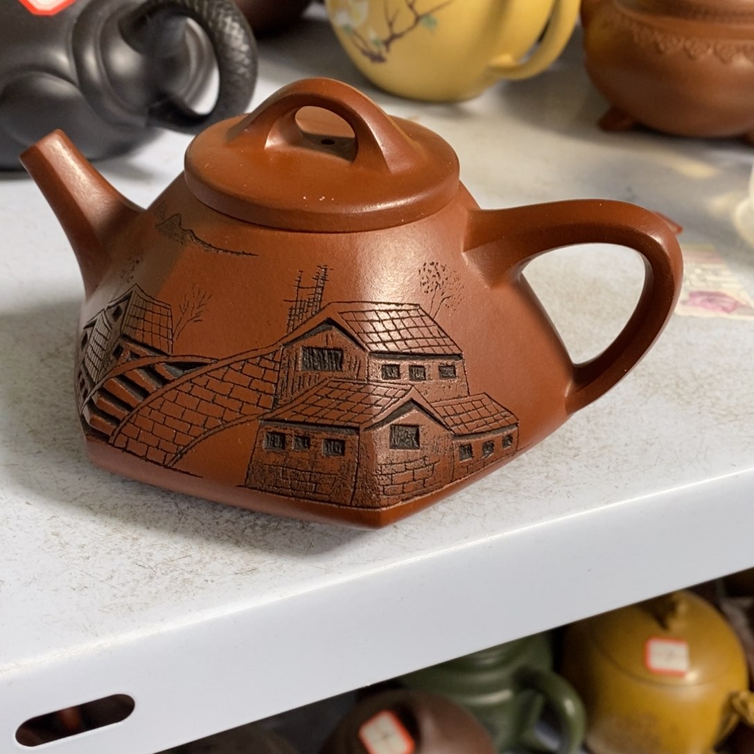 紫砂茶壶原矿手工190