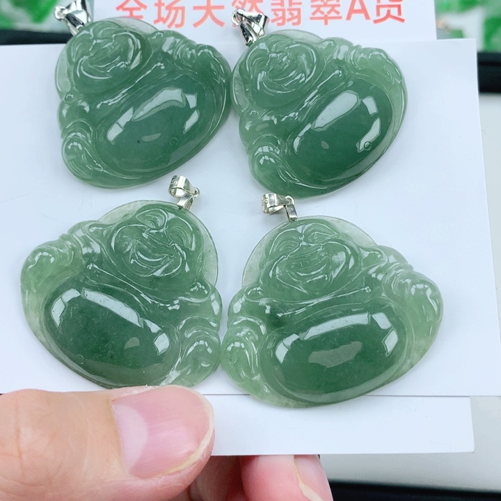 翡翠未镶嵌颈饰多样性发其1