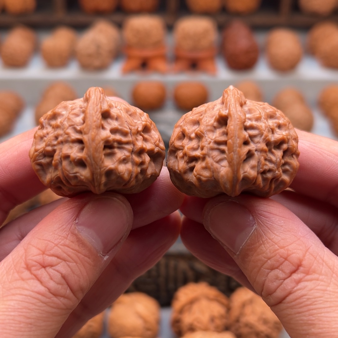 文玩核桃把件37玉枕