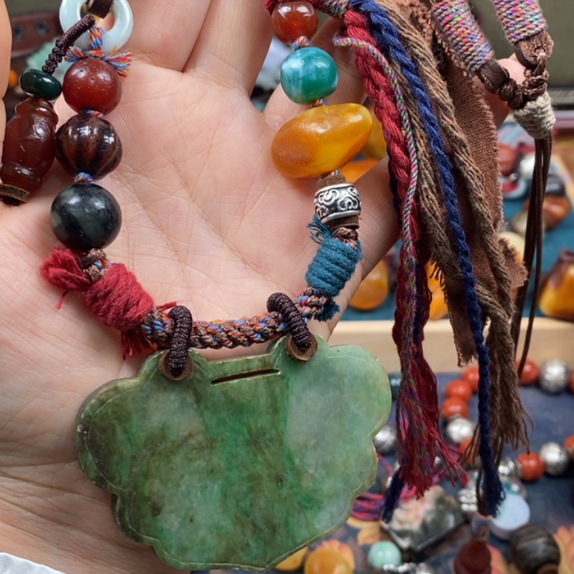 【闪购商品】翡翠颈饰未镶嵌项链