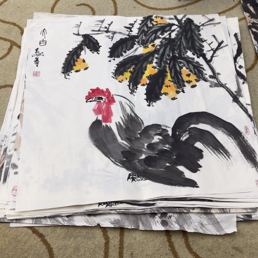 国画国画老师作品刘