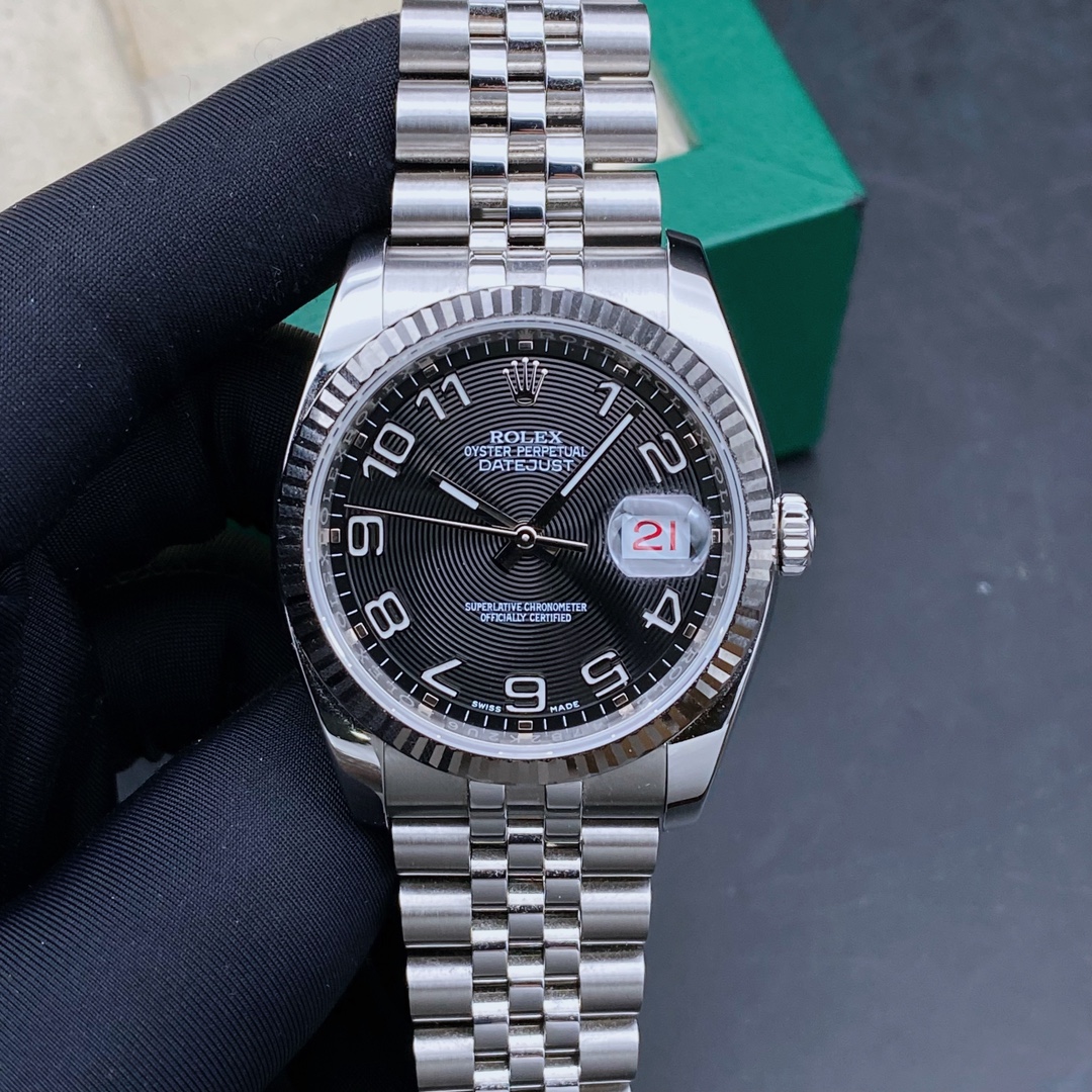 99新 Rolex/劳力士 日志116234男表/自动机械/表径36/唱片盘