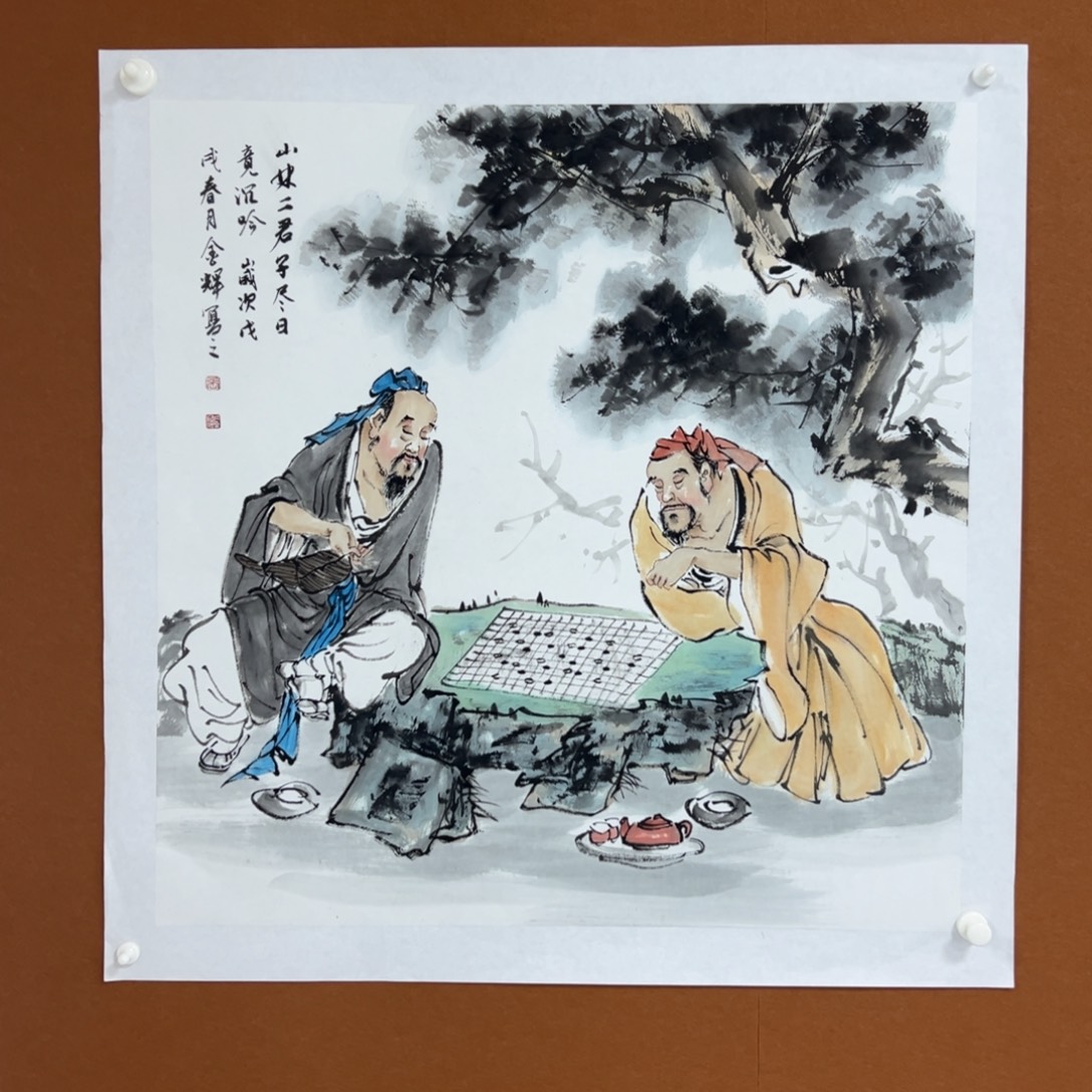 国画张金辉经典作品