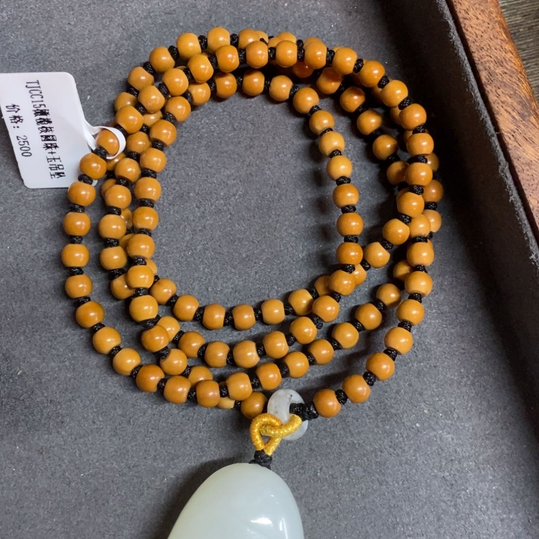 橄榄核手串/手链TJcc15核尖长串