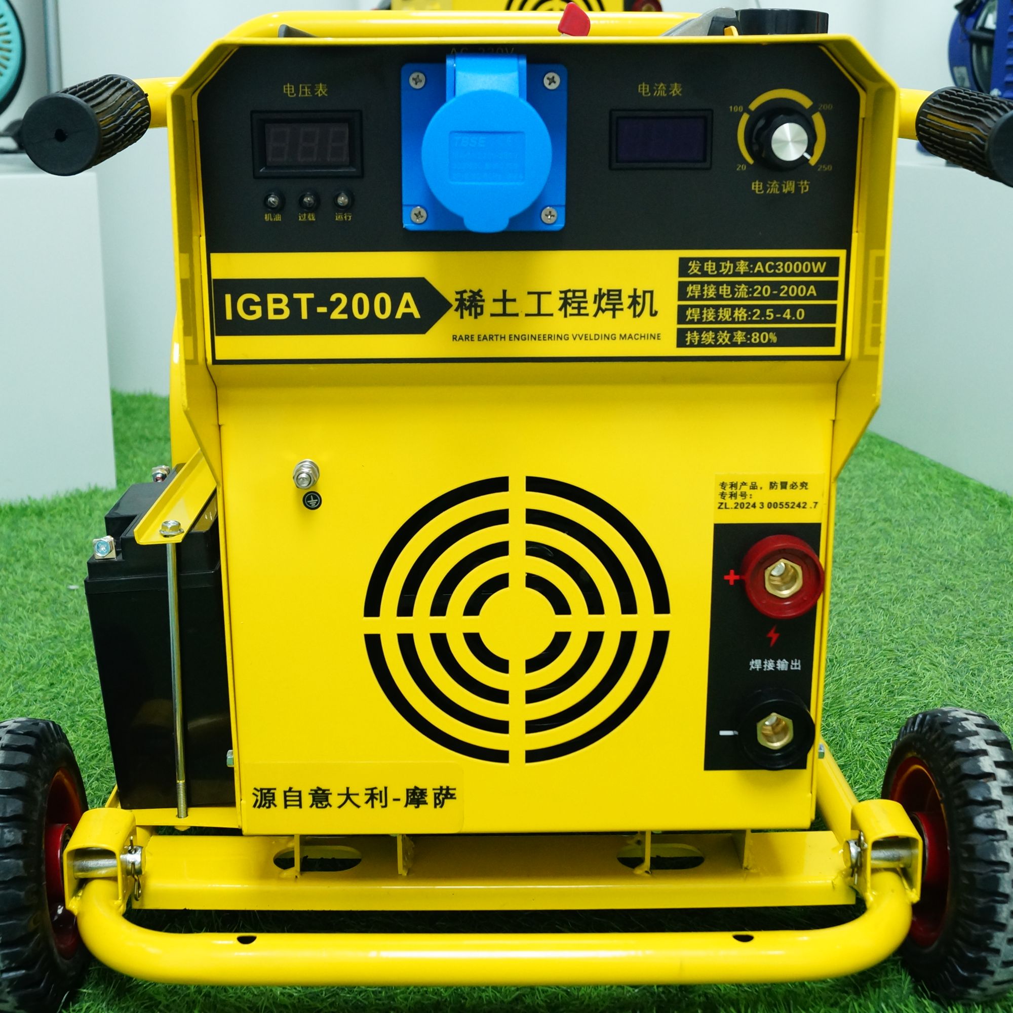 柴油发电电焊一体机野外户外工业切割4.0点焊3.2长焊发电3KW交流