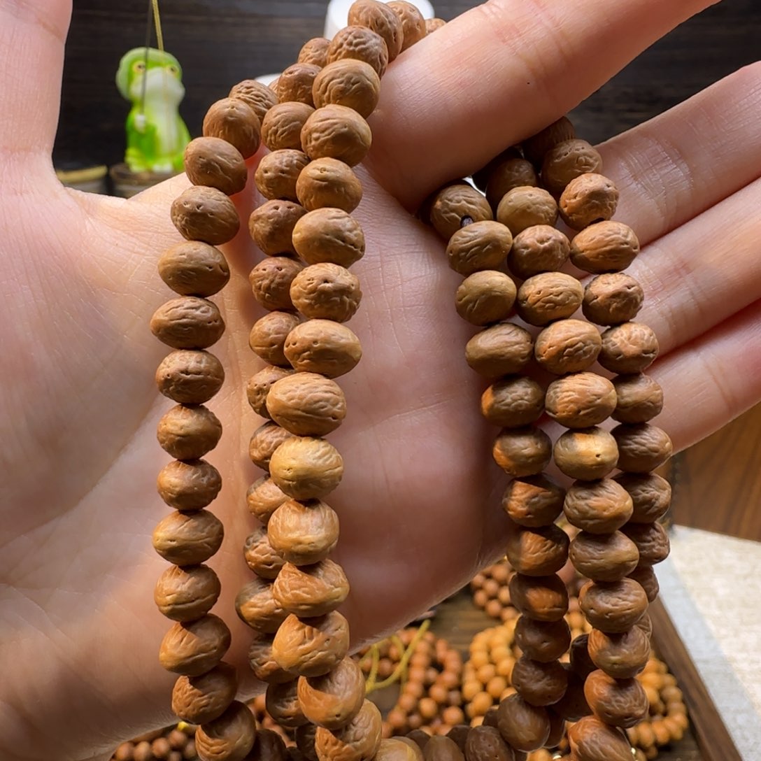 凤眼菩提吊坠国产酸枣核精品108颗