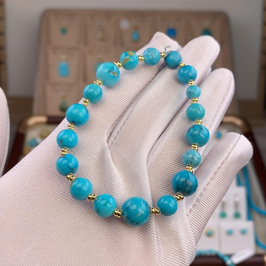 绿松石未镶嵌手链