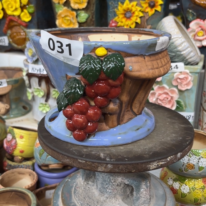 紫砂花盆粗陶材质多肉花盆