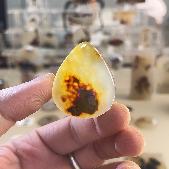 玛瑙/玉髓吊坠(不含链)未镶嵌