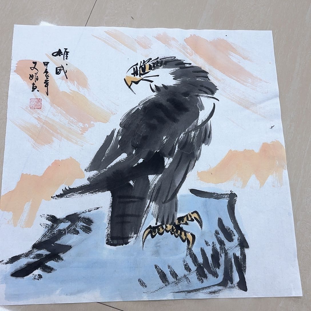 国画国画作品展。国画k