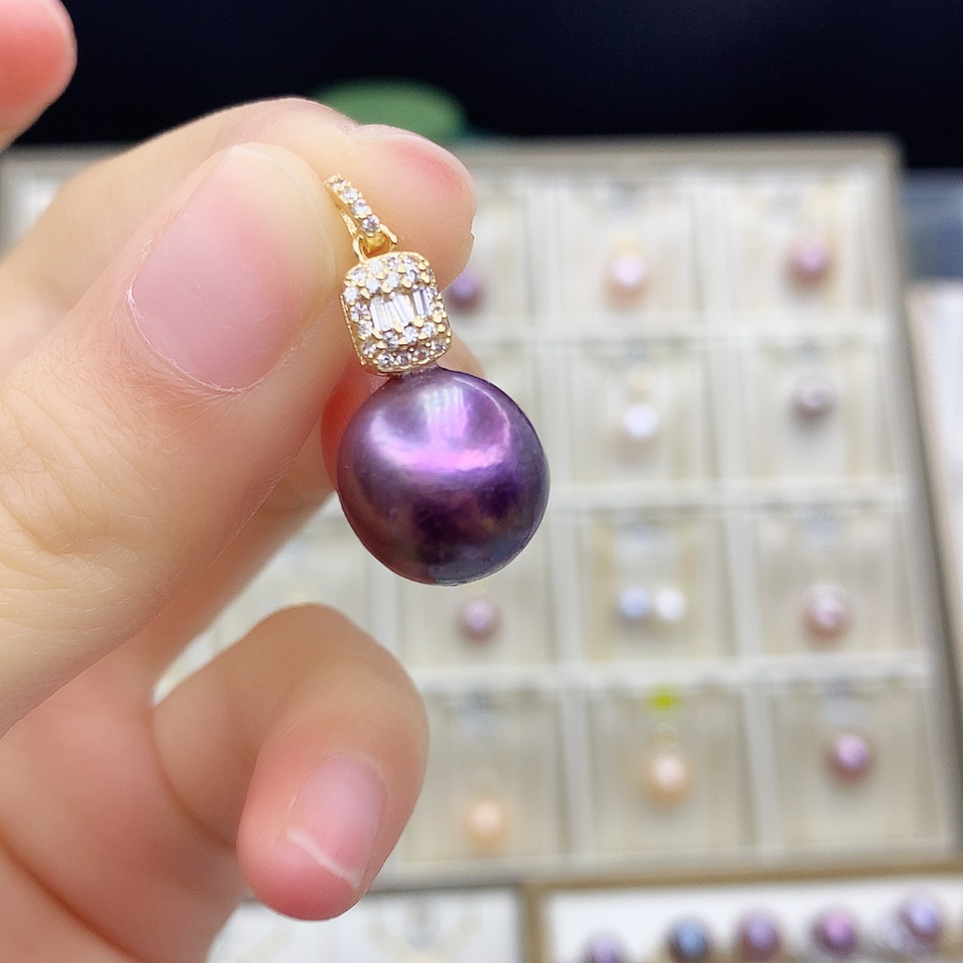 淡水珍珠颈饰合金