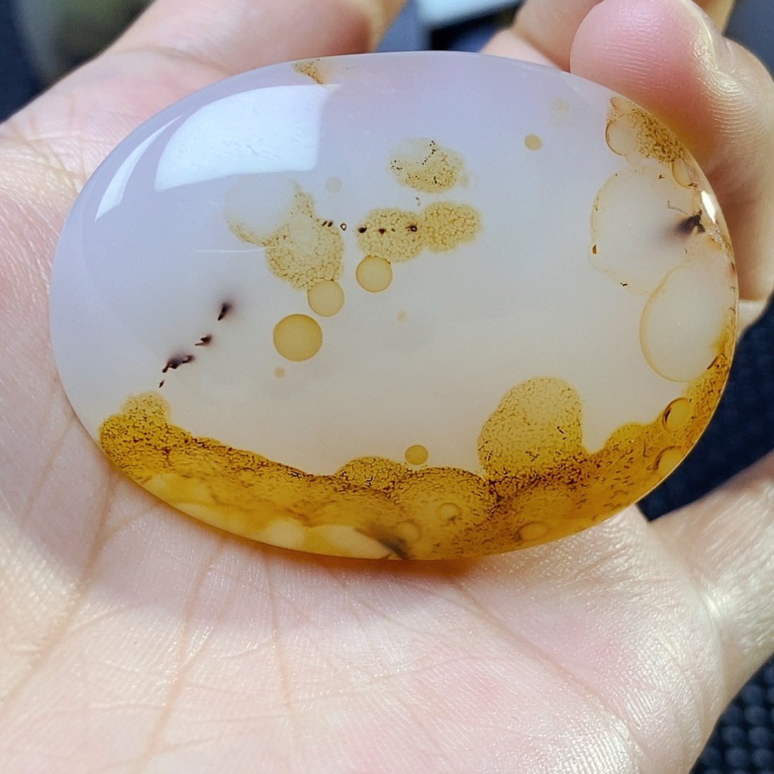 未镶嵌玛瑙/玉髓珠宝半成品