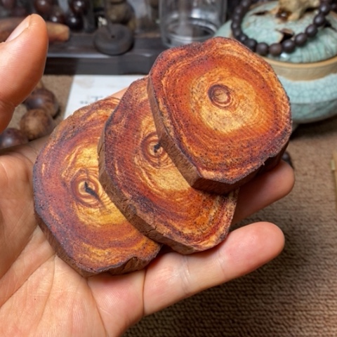 木A210降真香白绿油牌子厚度1.3发其一