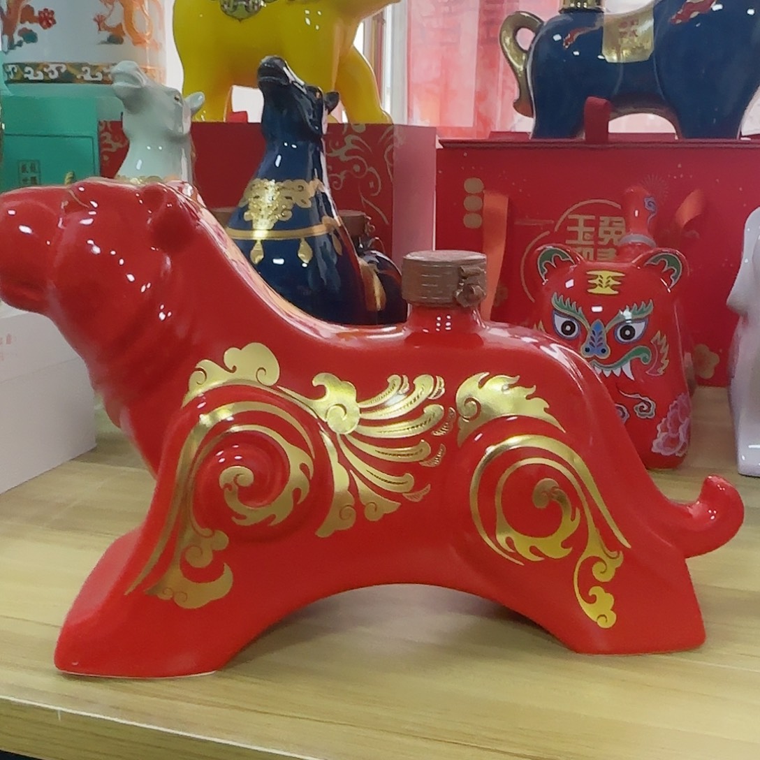 3斤红色老虎看图发货