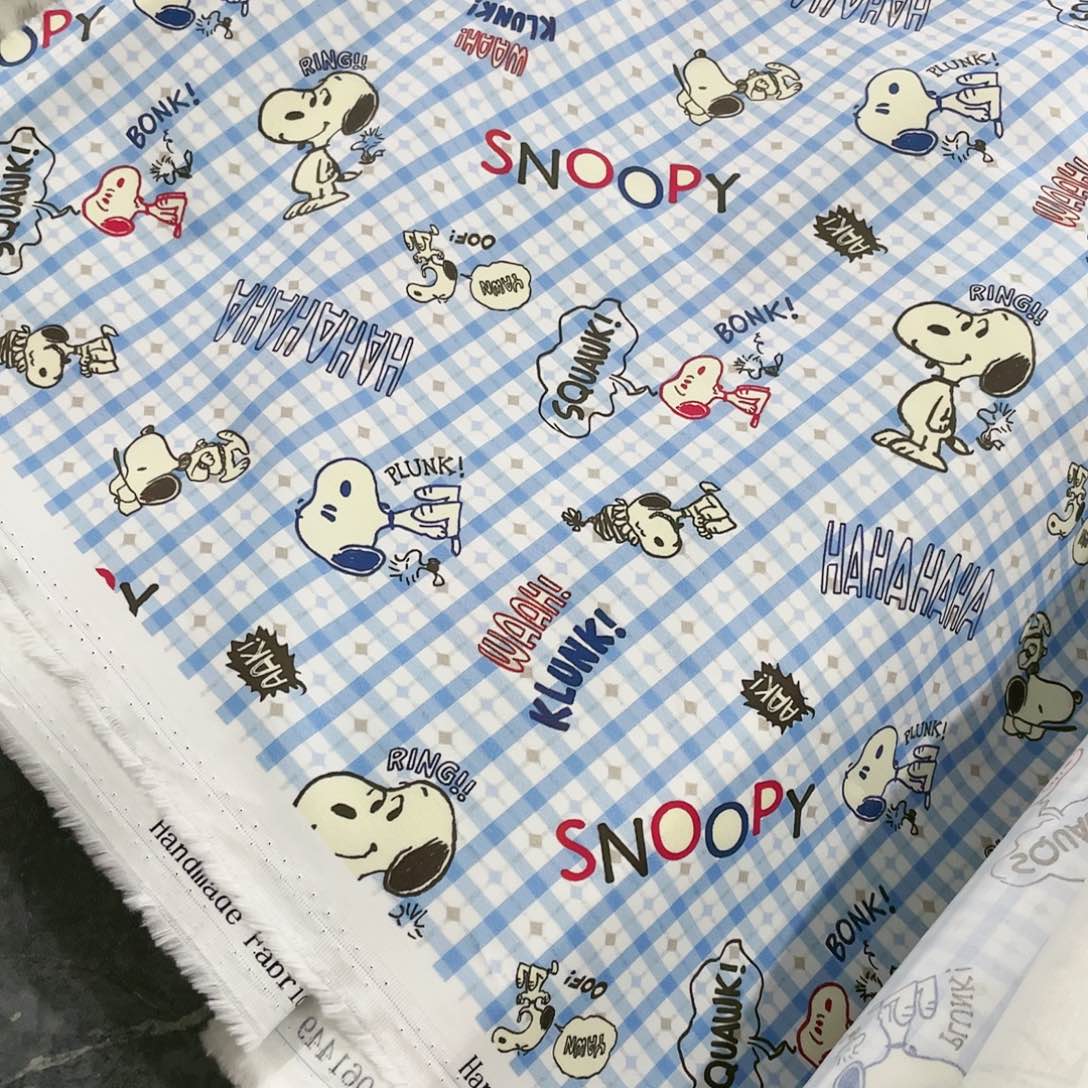 一米价纯棉50支加密细斜纹1.5米宽果子布艺地卷