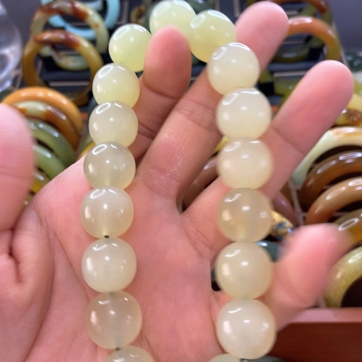 蛇纹石玉手镯未镶嵌^****^