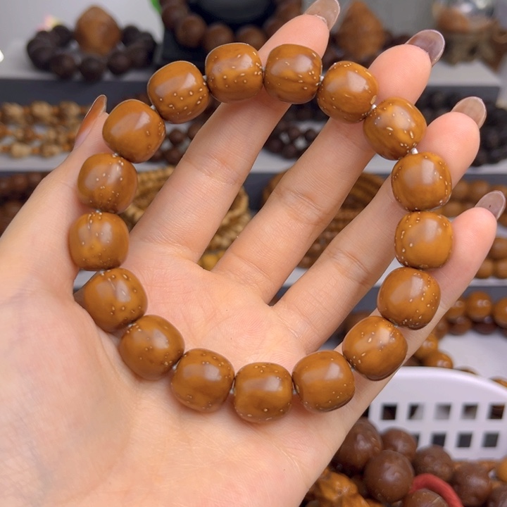 紫金鼠手串精品半实心老型13