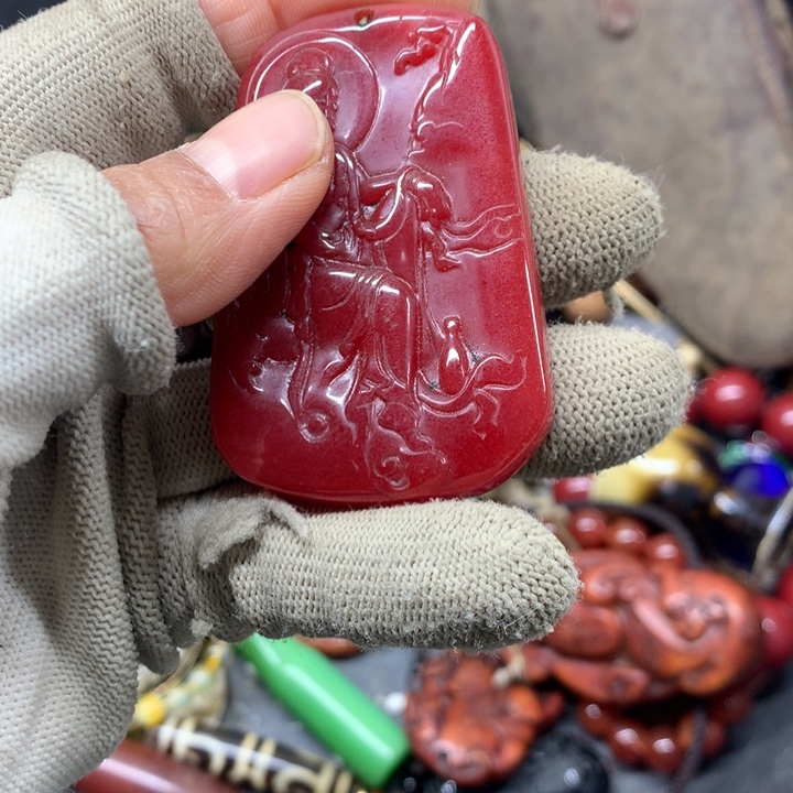 铜****琉璃手工艺品吐艳味也好好看，我