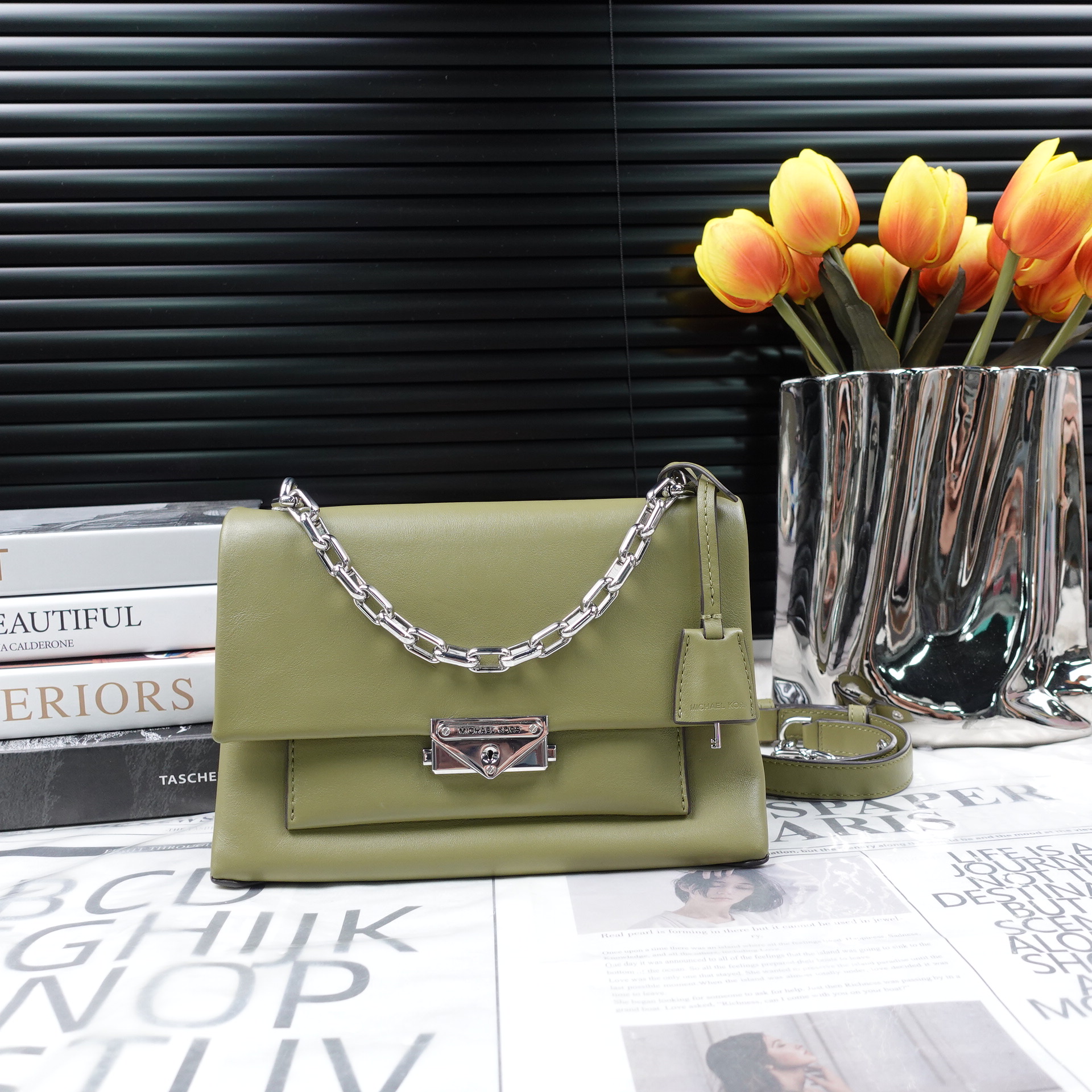 95新 MICHAELKORS/迈克高仕 单肩包/T10230081