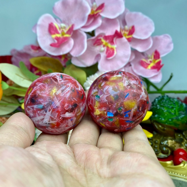 P 030满含量稀缺手球大尺寸震撼时尚饰品多样发一