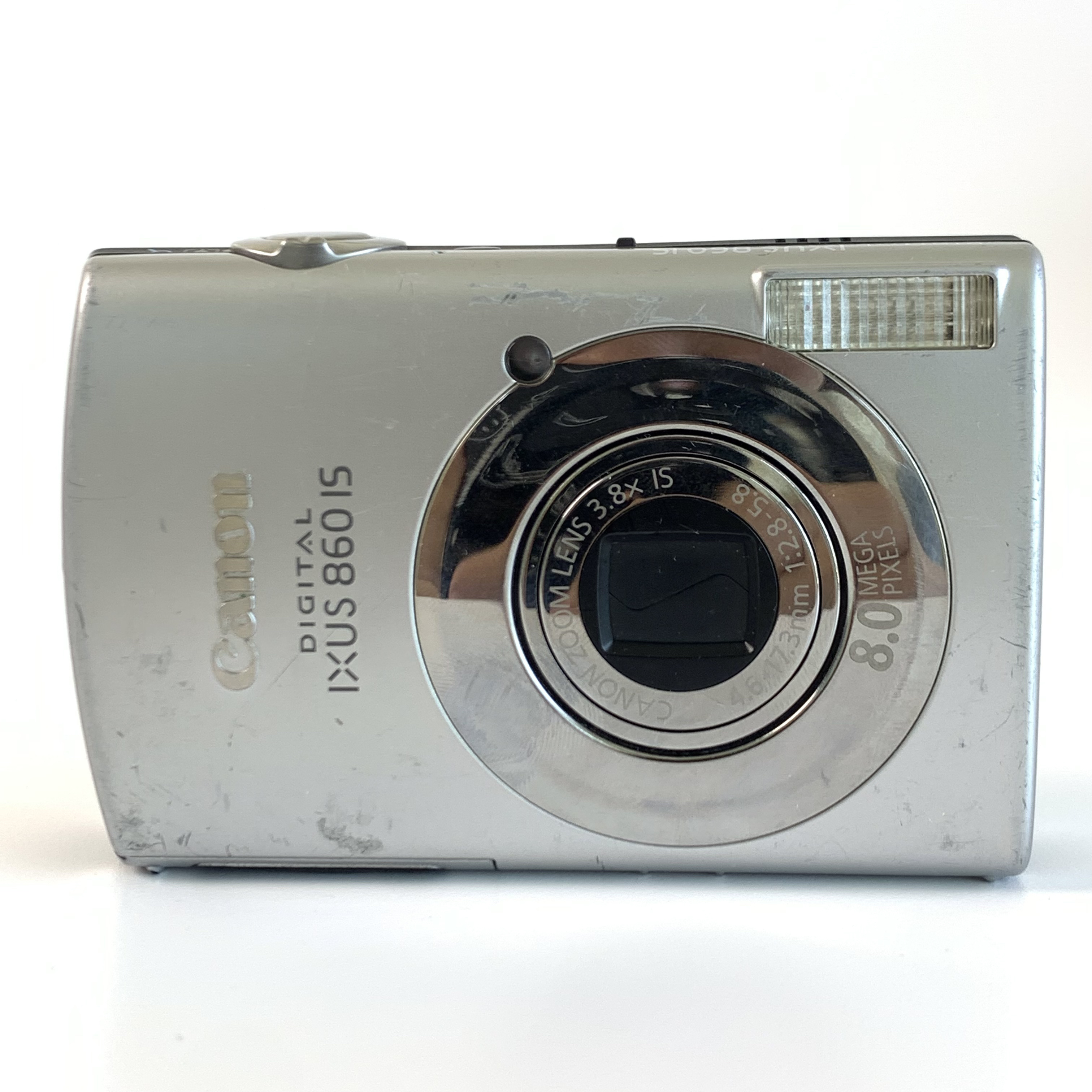 9新 Canon/佳能 ixus860 银色 1000万像素 ccd