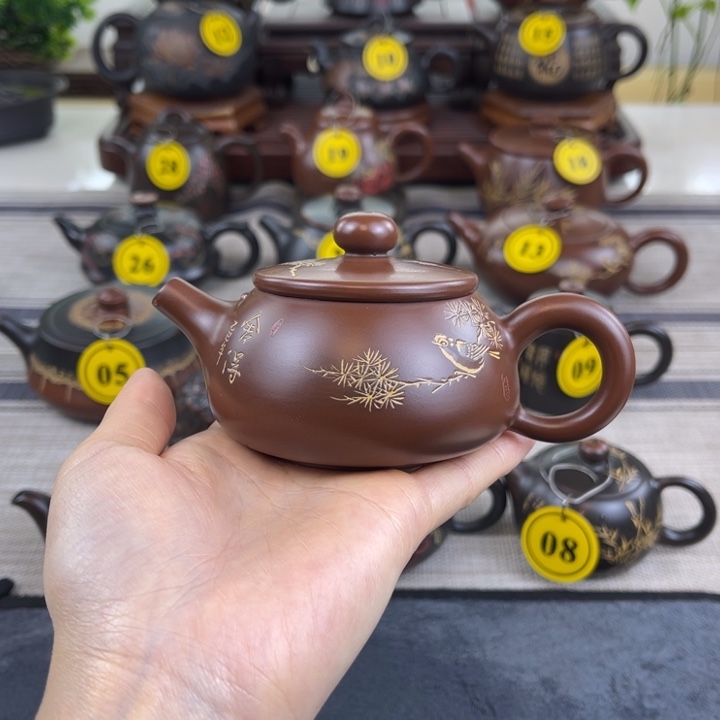 与***风坭兴陶原矿坭料制作无盒