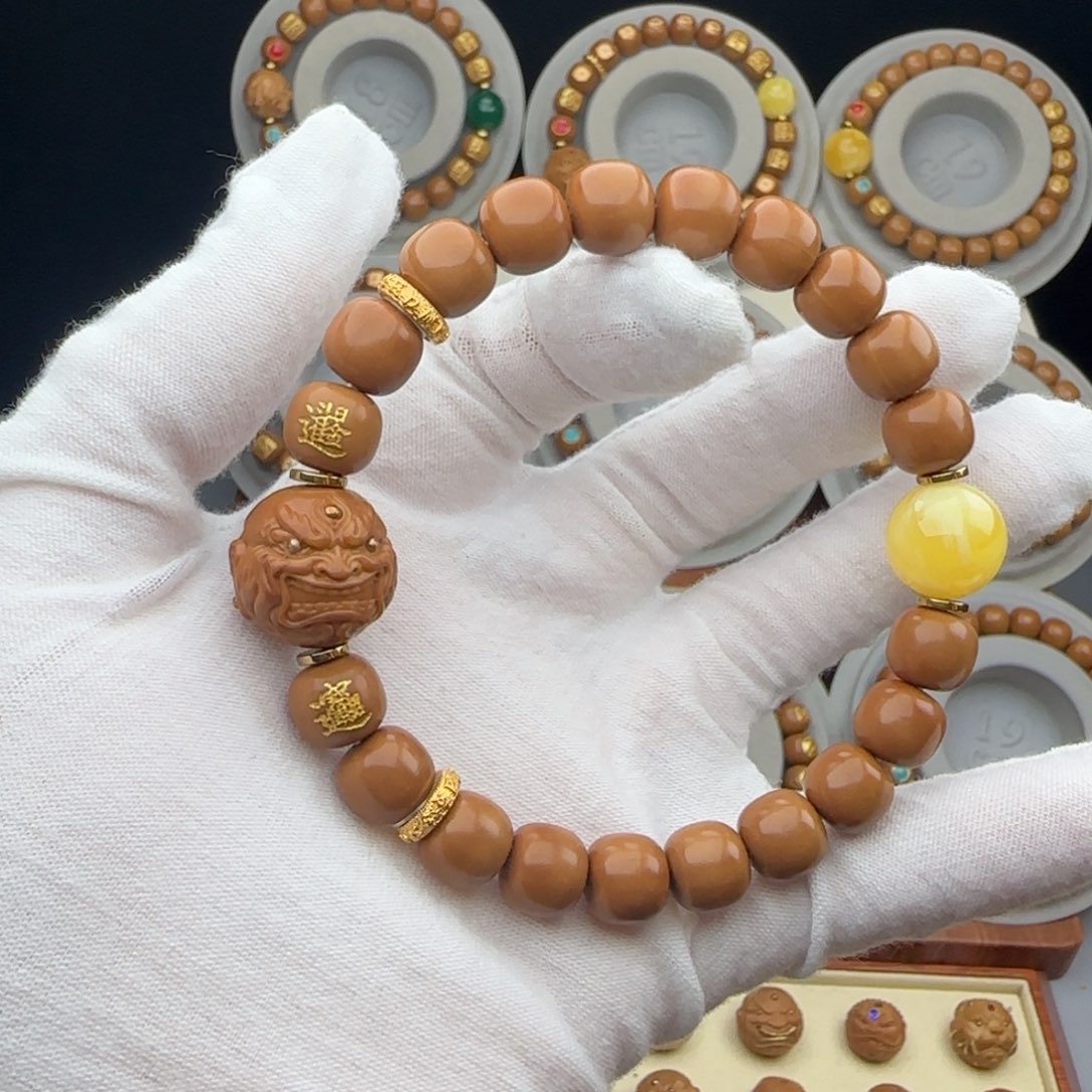 猴头核桃吊坠全品老型猴头手串私人订制