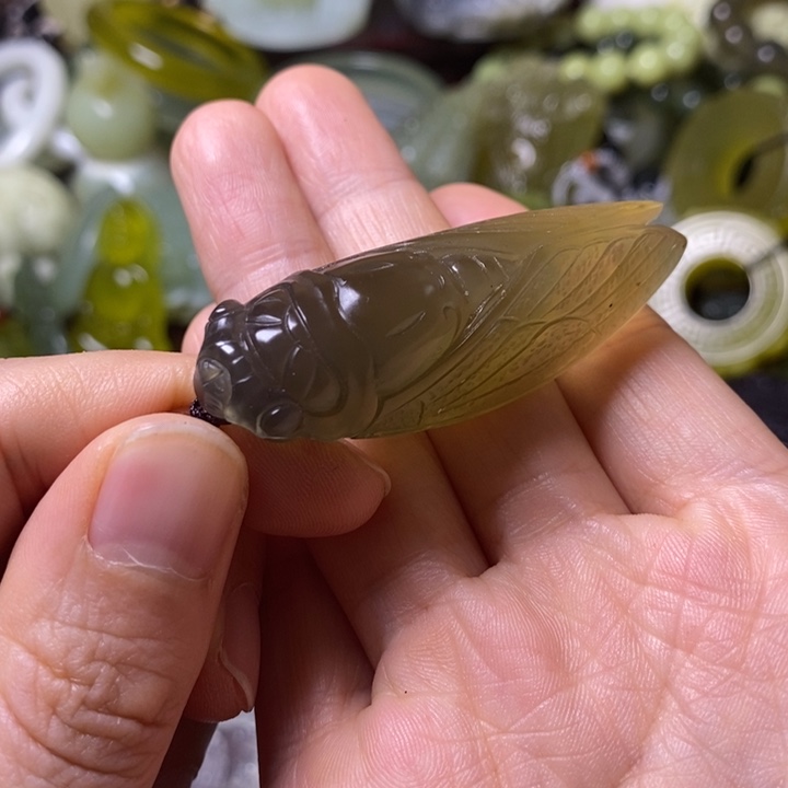 岫玉岫玉挂件未镶嵌