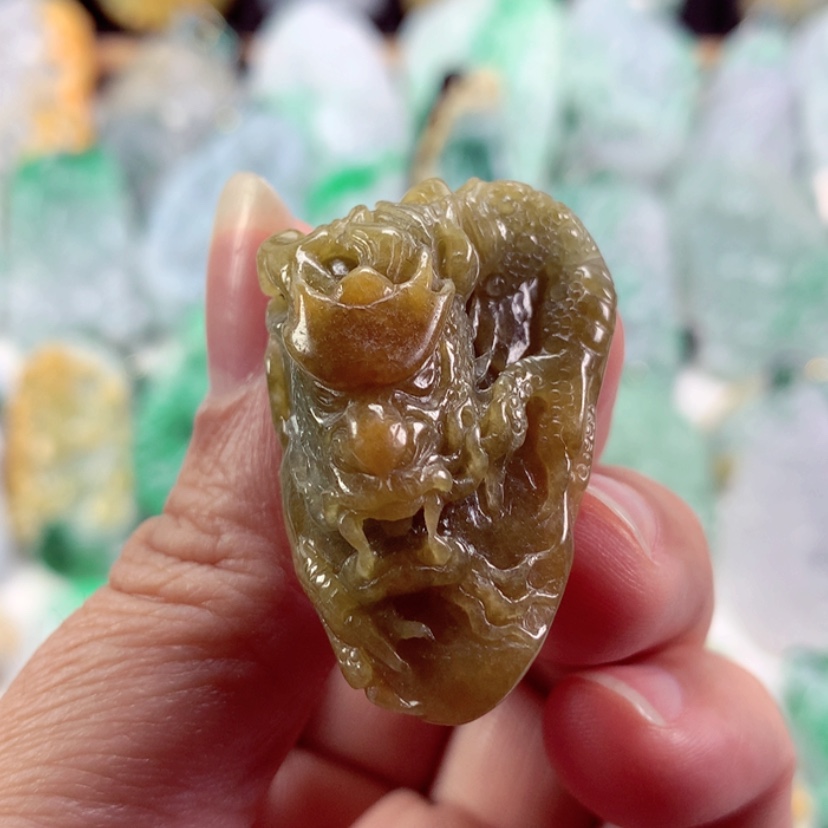【闪购商品】翡翠吊坠(不含链)未镶嵌