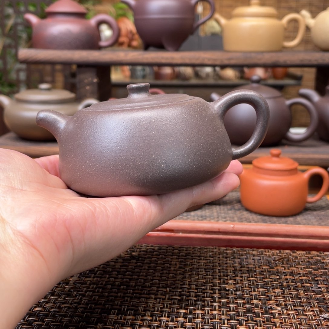 茶壶紫砂宜兴原矿紫砂手工制140