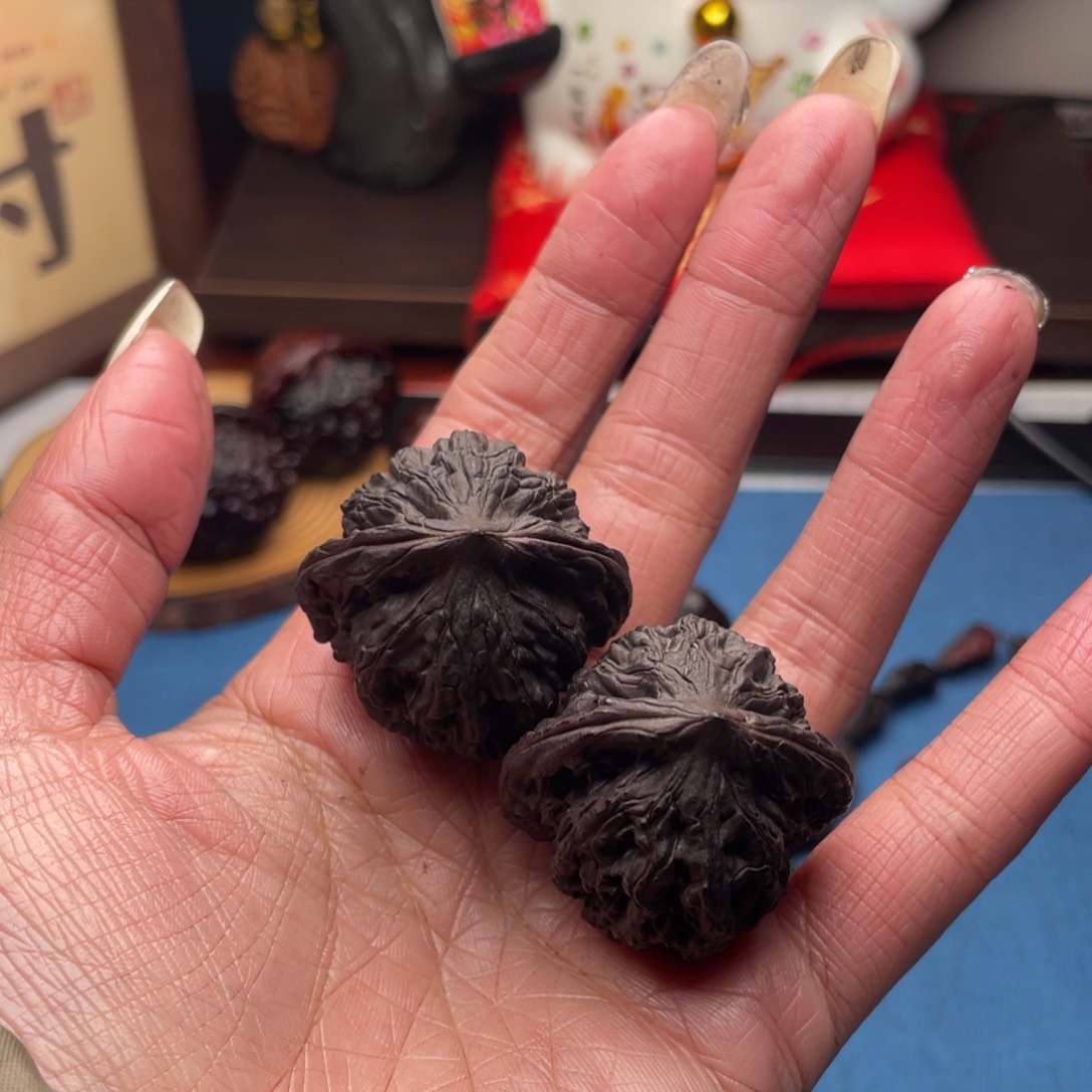 吊坠文玩核桃小麦虎